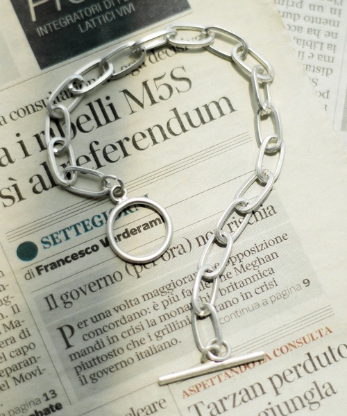 Adoon plain（アドーンプレーン）の「【Adoon plain】チェーンブレスレット（ブレスレット・メンズ・シルバー・FREE）」の3枚目の写真