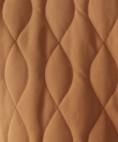 LOWRYS FARM（ローリーズファーム）の「キルティングベスト　217072（ベスト・レディース・ブラック/グリーン/オレンジ・FREE）」の9枚目の写真