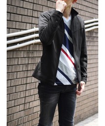 HIDEAWAYS NICOLE | ポンチスウェードジップアップブルゾン(ブルゾン)