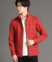 HIDEAWAYS NICOLE | ポンチスウェードジップアップブルゾン(ブルゾン)