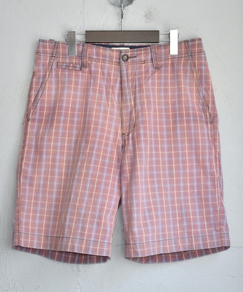 J.CREW(ジェイクルー)の「【ヴィンテージ古着】J.CREW チェック柄 コットン ショートパンツ(その他パンツ・メンズ・ピンク・30 inch)」の4枚目の写真