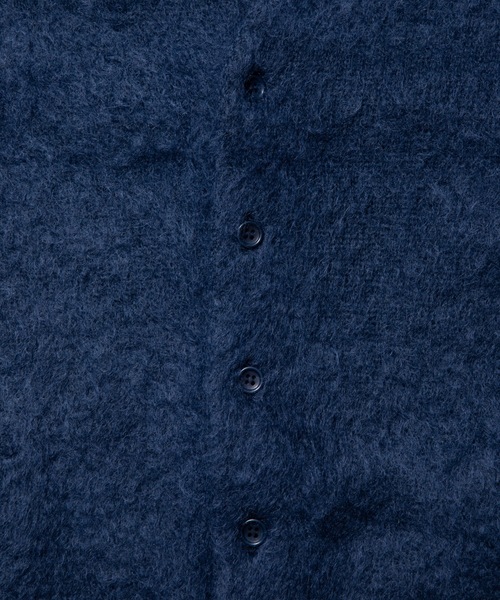 COOTIE PRODUCTIONS(クーティープロダクションズ)の「Mohair Cardigan(カーディガン/ボレロ・メンズ・ブラック/ブルー・SMALL/MEDIUM/LARGE/X-LARGE)」の7枚目の写真