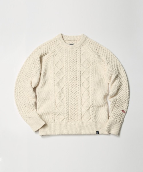 MAGIC NUMBER(マジック ナンバー)の「【MAGIC NUMBER】SHAGGY YARN CABLE CREW KNIT(ニット/セーター・メンズ・オフホワイト/オリーブ・MEDIUM/LARGE/X-LARGE)」の16枚目の写真