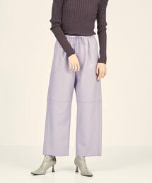 BRACTMENT | ＜BRACTMENT(ブラクトメント)＞BM フェイクレザー カラー パンツ(その他パンツ)