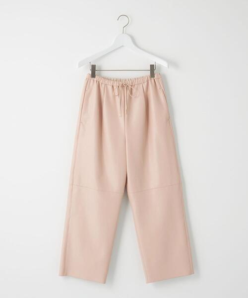 BRACTMENT（ブラクトメント）の「＜BRACTMENT(ブラクトメント)＞BM フェイクレザー カラー パンツ（その他パンツ・レディース・オフホワイト/ライトピンク/ライラック・FREE）」の5枚目の写真