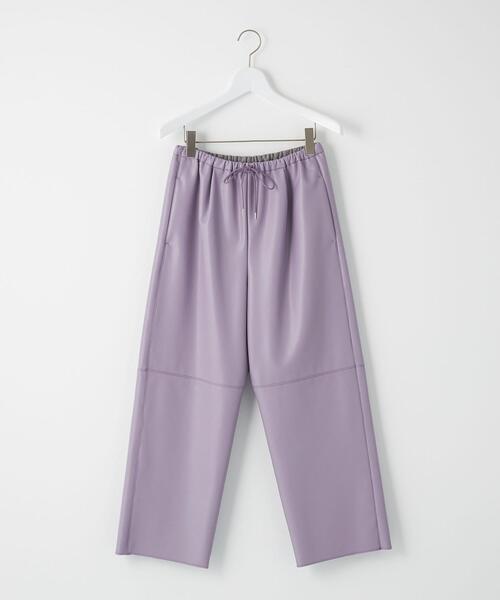 BRACTMENT（ブラクトメント）の「＜BRACTMENT(ブラクトメント)＞BM フェイクレザー カラー パンツ（その他パンツ・レディース・オフホワイト/ライトピンク/ライラック・FREE）」の10枚目の写真
