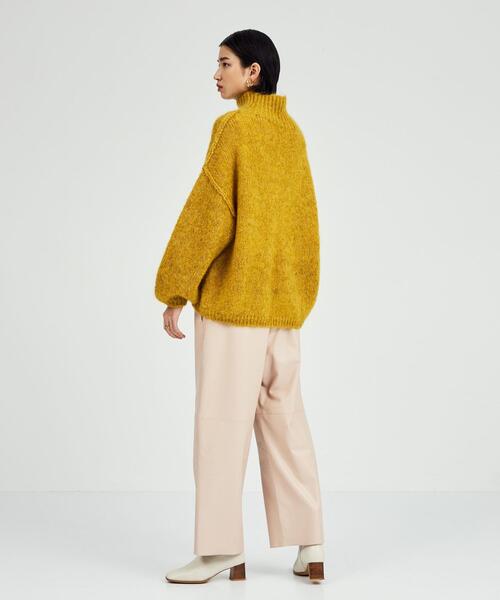 BRACTMENT（ブラクトメント）の「＜BRACTMENT(ブラクトメント)＞BM フェイクレザー カラー パンツ（その他パンツ・レディース・オフホワイト/ライトピンク/ライラック・FREE）」の21枚目の写真