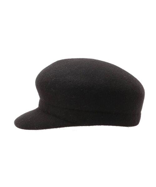 GYDA(ジェイダ)の「フェルトジョッキーキャップ(キャップ・レディース・ベージュ/ブラック・FREE)」の9枚目の写真