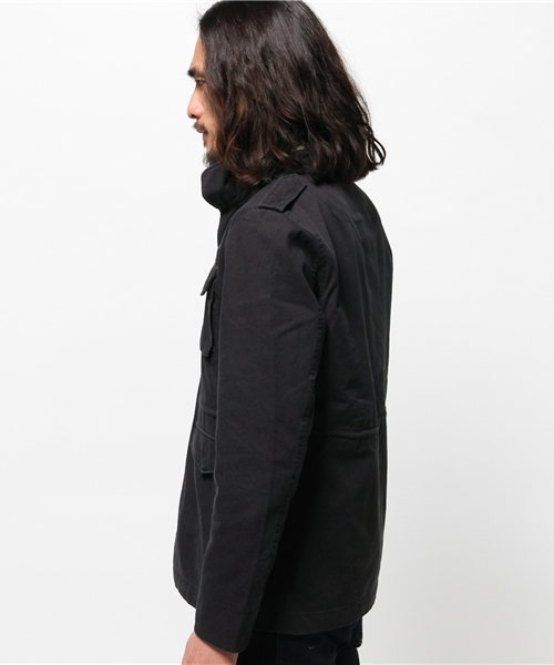 WEGO（ウィゴー）の「WEGO/綿ツイルM－65（ミリタリージャケット・メンズ・ブラック/カーキ・MEDIUM/LARGE）」の11枚目の写真