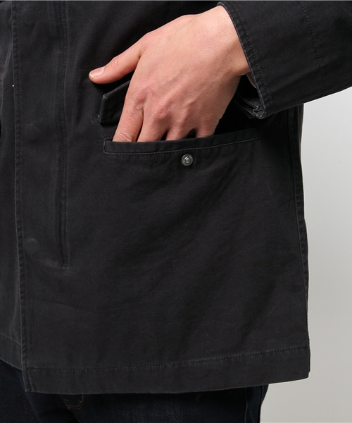 WEGO（ウィゴー）の「WEGO/綿ツイルM－65（ミリタリージャケット・メンズ・ブラック/カーキ・MEDIUM/LARGE）」の5枚目の写真