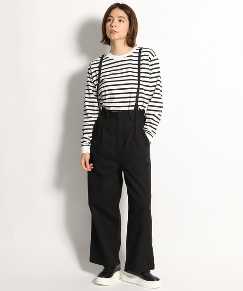 niko and...（ニコアンド）の「USAコットンUVカットロンT（Tシャツ/カットソー・レディース・ブラック/グリーン/アイボリー/オフホワイト/レッド・MEDIUM/LARGE）」の17枚目の写真