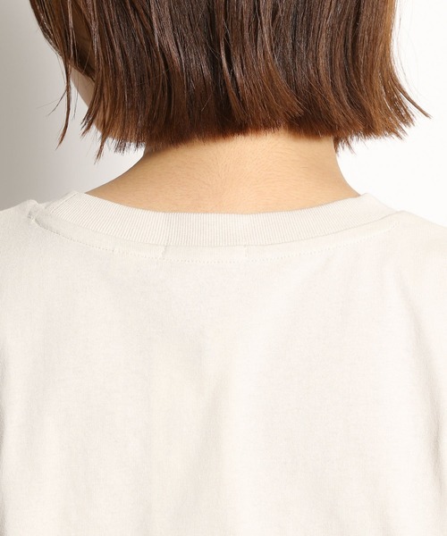 niko and...（ニコアンド）の「USAコットンUVカットロンT（Tシャツ/カットソー・レディース・ブラック/グリーン/アイボリー/オフホワイト/レッド・MEDIUM/LARGE）」の20枚目の写真