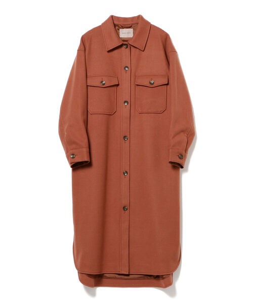 BEAMS LIGHTS（ビームスライツ）の「BEAMS LIGHTS / メルトン CPO コート（その他アウター・レディース・ネイビー/ブルー系その他/コーラル・ONE SIZE）」の21枚目の写真