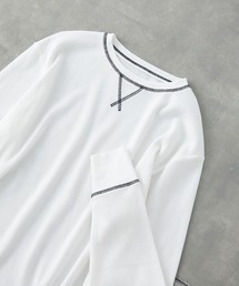 COLONY 2139 | BIGピスネームワッフルガゼット付き長袖Tシャツ(Tシャツ/カットソー)
