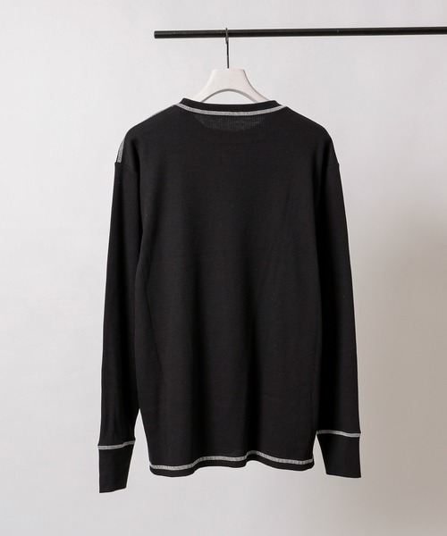 COLONY 2139（コロニートゥーワンスリーナイン）の「BIGピスネームワッフルガゼット付き長袖Tシャツ（Tシャツ/カットソー・メンズ・ホワイト/ブラック/グレー/カーキ・MEDIUM/LARGE/X-LARGE）」の18枚目の写真