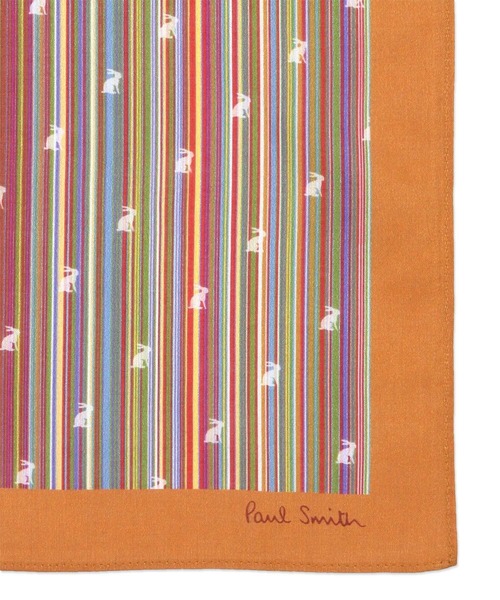 ラビット ストライプ ハンカチ Hank ハンカチ ハンドタオル Paul Smith ポールスミス のファッション通販 Zozotown