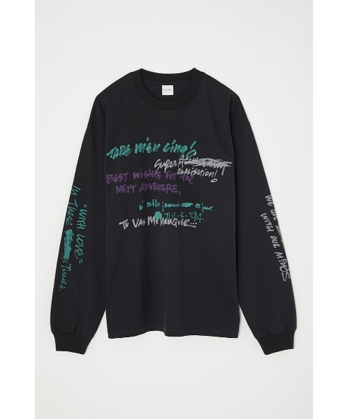 MOUSSY（マウジー）の「COLLECTION OF MESSAGE LS Tシャツ（Tシャツ