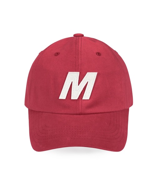 【87MM】MMLG★ロゴ刺繍ベースボールキャップ 87mm(87mm)の「【87MM / Mmlg】M BALLCAP / パルチムエムエム