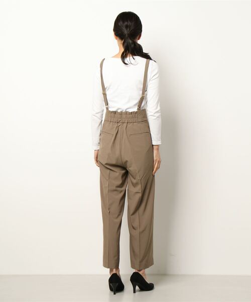 Te chichi TERRASSE（テチチテラス）の「サスペンダー付2Wayパンツ（その他パンツ・レディース・モカ/グレー/ブラック・ﾌﾘ-）」の5枚目の写真