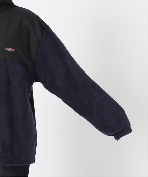 SLOBE IENA（スローブイエナ）の「【SUNRISE MILL】 YERGER フリースジャケット【洗濯機洗い可】◆（ブルゾン・レディース・ネイビー/ブラック・FREE）」の17枚目の写真