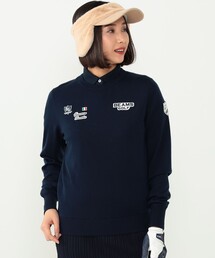 BEAMS GOLF（ビームスゴルフ）の「＜WOMEN＞BEAMS GOLF PURPLE LABEL / タラッティ 裏付き ニット（ニット/セーター）」