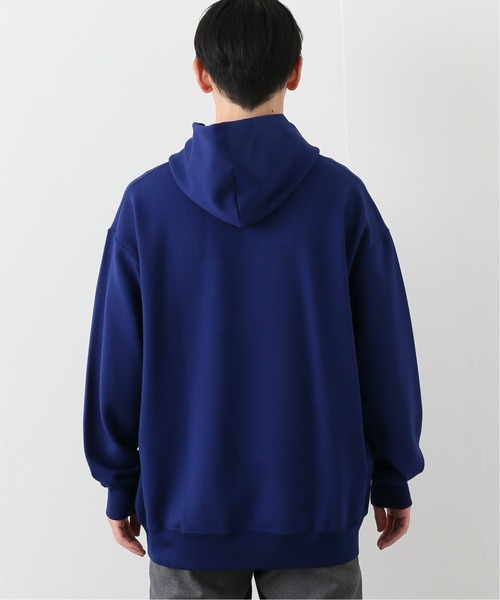 EDIFICE LA BOUCLE（エディフィスラブークル）の「【LA BOUCLE / ラブークル】ワイドフードスウェット フレンチテリー（パーカー・メンズ・ホワイト/グレー/ブルー・1/2/3）」の6枚目の写真