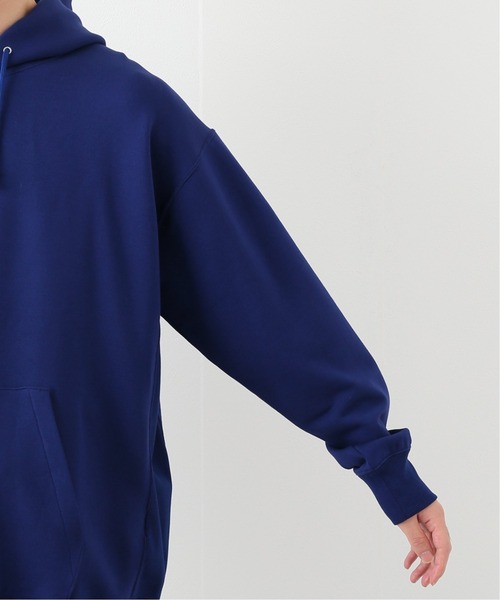 EDIFICE LA BOUCLE（エディフィスラブークル）の「【LA BOUCLE / ラブークル】ワイドフードスウェット フレンチテリー（パーカー・メンズ・ホワイト/グレー/ブルー・1/2/3）」の10枚目の写真