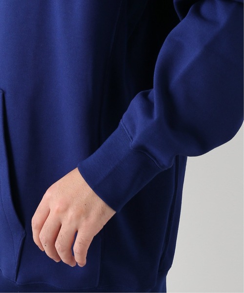 EDIFICE LA BOUCLE（エディフィスラブークル）の「【LA BOUCLE / ラブークル】ワイドフードスウェット フレンチテリー（パーカー・メンズ・ホワイト/グレー/ブルー・1/2/3）」の15枚目の写真