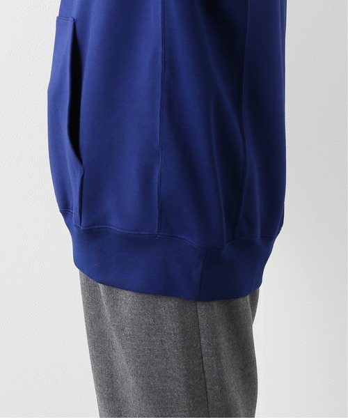 EDIFICE LA BOUCLE（エディフィスラブークル）の「【LA BOUCLE / ラブークル】ワイドフードスウェット フレンチテリー（パーカー・メンズ・ホワイト/グレー/ブルー・1/2/3）」の9枚目の写真