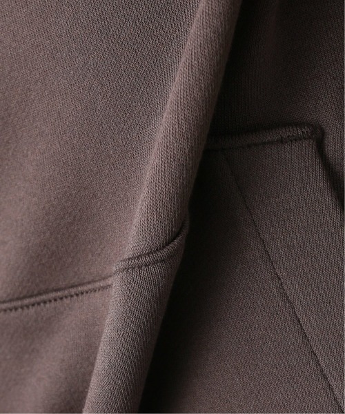 EDIFICE LA BOUCLE（エディフィスラブークル）の「【LA BOUCLE / ラブークル】ワイドフードスウェット フレンチテリー（パーカー・メンズ・ホワイト/グレー/ブルー・1/2/3）」の7枚目の写真