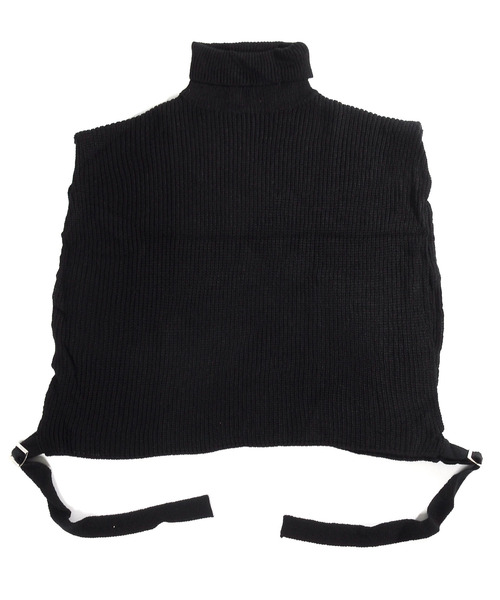 neos（ネオス）の「【neos -addictive design-】ルーズシルエット タートルネック サイドスリット ベルト ニット ベスト（ベスト・メンズ・ホワイト/ブラック・MEDIUM/LARGE/X-LARGE）」の13枚目の写真