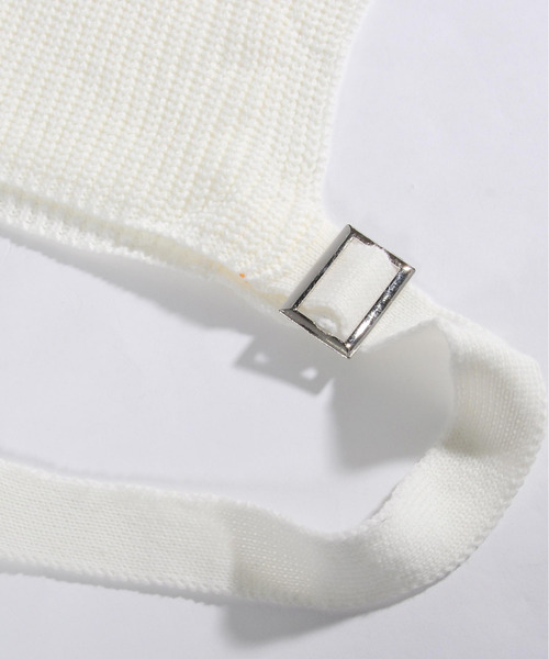 neos（ネオス）の「【neos -addictive design-】ルーズシルエット タートルネック サイドスリット ベルト ニット ベスト（ベスト・メンズ・ホワイト/ブラック・MEDIUM/LARGE/X-LARGE）」の11枚目の写真