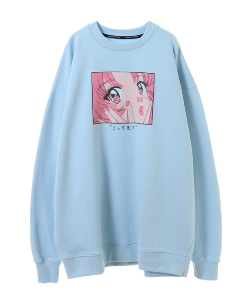 Candy Stripper（キャンディストリッパー）の「LOOK ME SWEAT ワンピース（ワンピース・レディース・ライトブルー/アイボリー/ピンク/ブラック・2）」の6枚目の写真