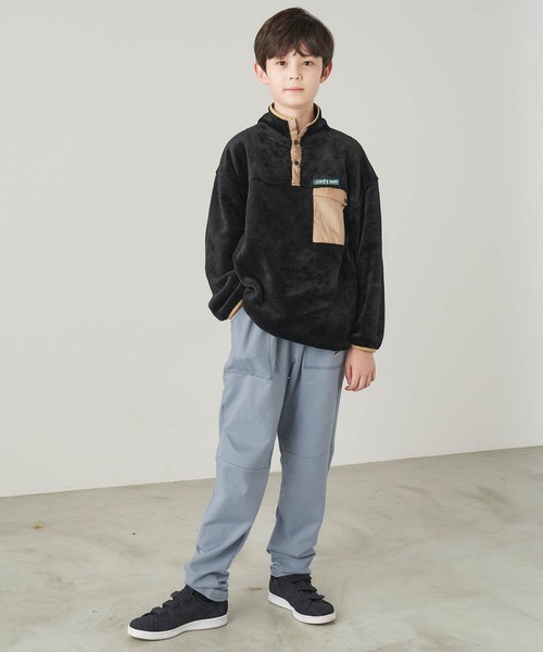 &yam(アンドヤム)の「ワッペンプレミアムスウェットパンツ(その他パンツ・キッズ・ベージュ/ピンク/ホワイト系/ブルー・130-140cm/110-120cm/150-160cm/140-150cm/120-130cm)」の17枚目の写真