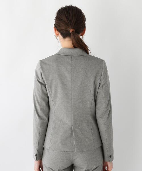 index（インデックス）の「◆DELEGANT ポンチテーラードジャケット【WEB限定サイズ】（スーツジャケット・レディース・ブラック/ダークグレー/ブラック系1・40/42/36/38）」の9枚目の写真