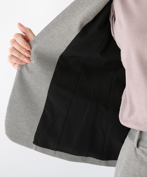 index（インデックス）の「◆DELEGANT ポンチテーラードジャケット【WEB限定サイズ】（スーツジャケット・レディース・ブラック/ダークグレー/ブラック系1・40/42/36/38）」の13枚目の写真