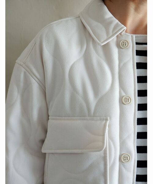 MANASTASH(マナスタッシュ)の「MANASTASH/マナスタッシュ W's PADDING JKT パディングジャケット(ブルゾン・レディース・ナチュラル/チャコール・MEDIUM)」の5枚目の写真