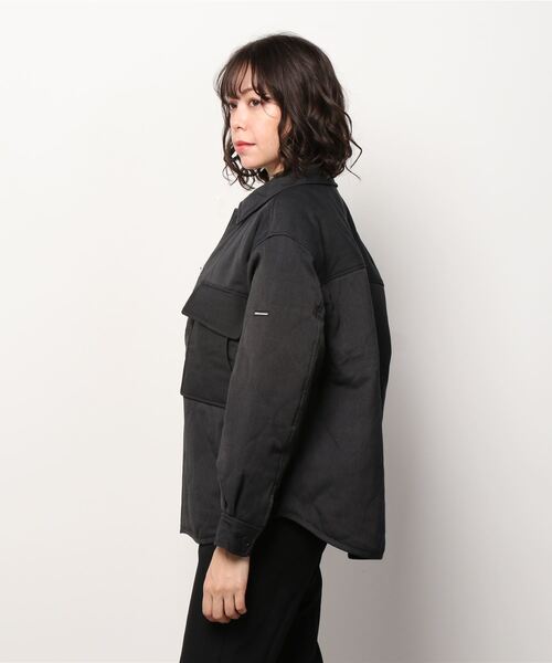 MANASTASH(マナスタッシュ)の「MANASTASH/マナスタッシュ W's PADDING JKT パディングジャケット(ブルゾン・レディース・ナチュラル/チャコール・MEDIUM)」の10枚目の写真