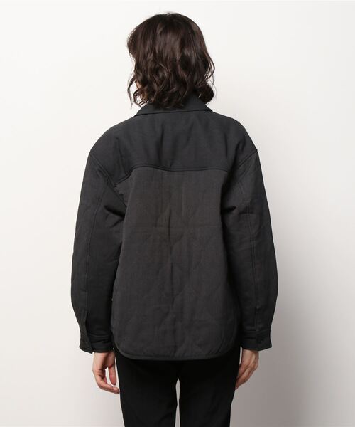 MANASTASH(マナスタッシュ)の「MANASTASH/マナスタッシュ W's PADDING JKT パディングジャケット(ブルゾン・レディース・ナチュラル/チャコール・MEDIUM)」の11枚目の写真