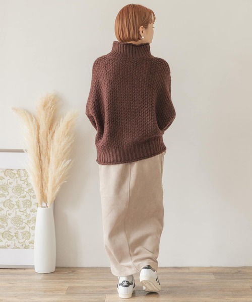 ITEMS URBANRESEARCH（アイテムズ アーバンリサーチ）の「フェイクスエードタイトスカート（スカート・レディース・ブラウン/カーキ/グレー系その他/スミクロ/モカ・FREE）」の21枚目の写真