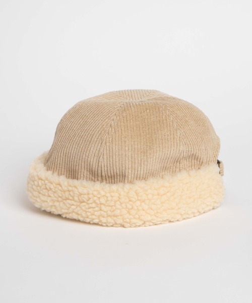 WEGO（ウィゴー）の「WEGO/コーデュロイボアフィッシャーマンキャップ（キャップ・レディース・ベージュ/ブラック・FREE）」の13枚目の写真
