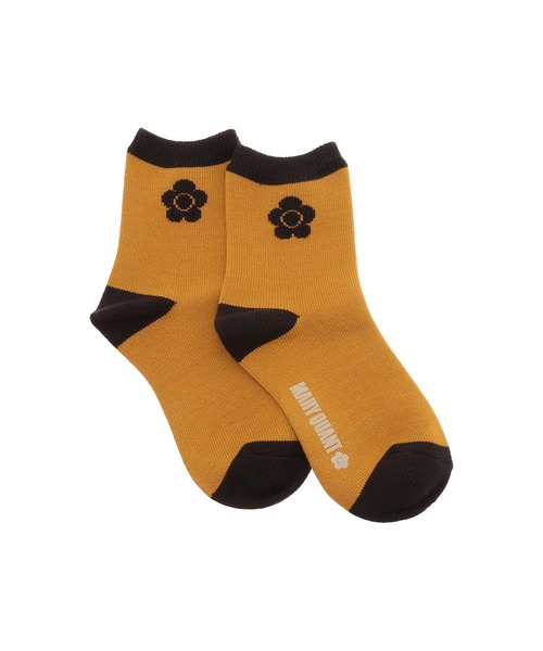 MARY QUANT(マリークワント)の「デイジーウォーム ソックス(ソックス/靴下・レディース・ブラック/ベージュ/レッド/イエロー・FREE)」の3枚目の写真