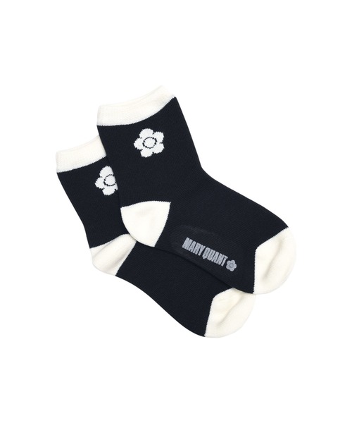 MARY QUANT(マリークワント)の「デイジーウォーム ソックス(ソックス/靴下・レディース・ブラック/ベージュ/レッド/イエロー・FREE)」の2枚目の写真