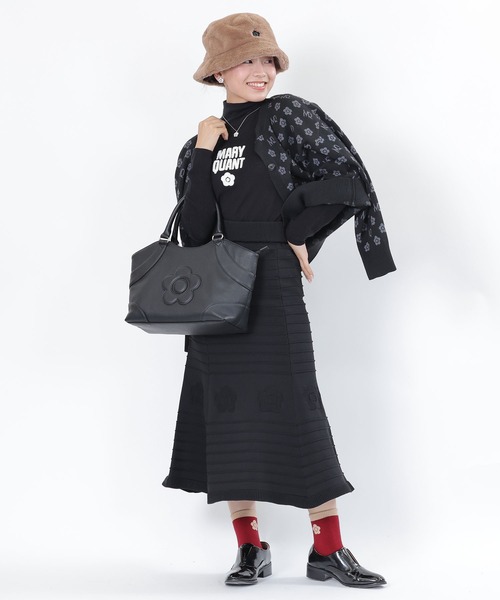 MARY QUANT(マリークワント)の「デイジーウォーム ソックス(ソックス/靴下・レディース・ブラック/ベージュ/レッド/イエロー・FREE)」の19枚目の写真