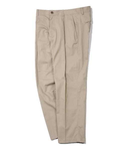 COVERNAT(カバーナット)の「【COVERNAT】REGULAR CHINO PANTS / カバーナット レギュラー ベーシック チノ パンツ(チノパンツ・メンズ・ベージュ/ブラック/グレー・MEDIUM/SMALL/LARGE)」の3枚目の写真