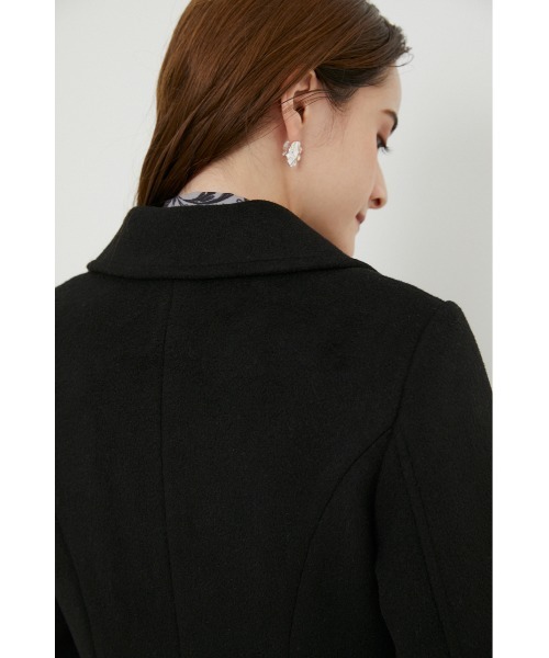 rienda（リエンダ）の「＃シンデレララインコート（チェスターコート・レディース・ブラック/ライトベージュ/ライトブルー・SMALL/MEDIUM）」の15枚目の写真