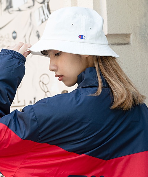 Champion(チャンピオン)の「『Champion/チャンピオン』Cロゴバケットハット(ハット・メンズ・ブラック/ホワイト・FREE)」の4枚目の写真
