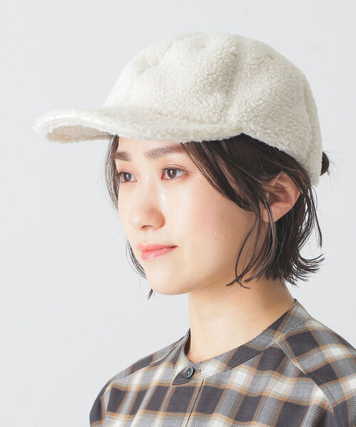 BEAMS LIGHTS(ビームスライツ)の「Traditional Weatherwear / BOA キャップ(キャップ・レディース・ブラック/オフホワイト・ONE SIZE)」の1枚目の写真