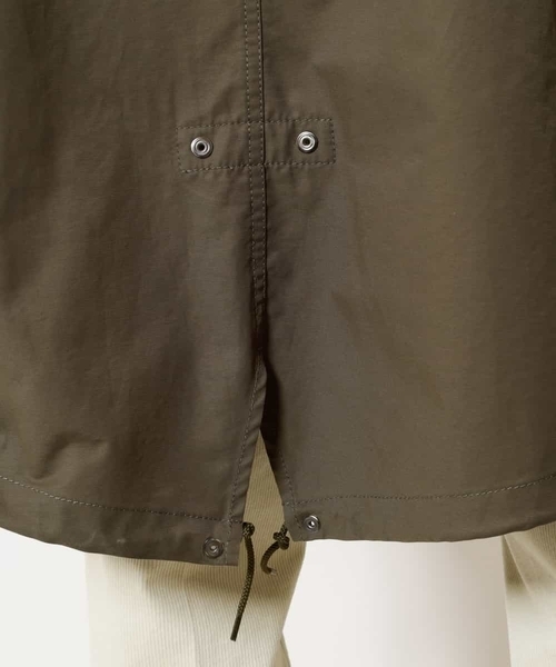 a.v.v(アーヴェヴェ)の「【イージーケア/洗濯機で洗える】ワイドシルエットスタンドモッズコート(モッズコート・メンズ・カーキ・44/46/48)」の16枚目の写真