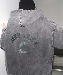 one way | 【oneway Jeans】フード付きBACKロゴプルオーバー(パーカー)